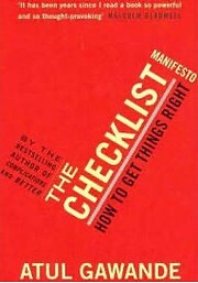 Checklist Manifesto por Atul Gawande