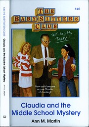 Claudia and the middle school mystery –…