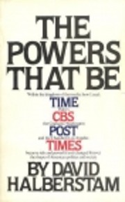 The Powers That Be de David Halberstam