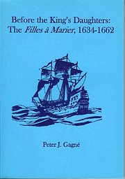 Before the King's Daughters: The Filles…