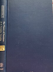 Introduction to the theory of functions of a…