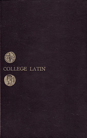 College Latin de Norman J. DeWitt