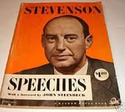 Speeches of Adlai Stevenson with a Foreword…