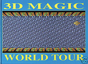 The 3D magic world tour