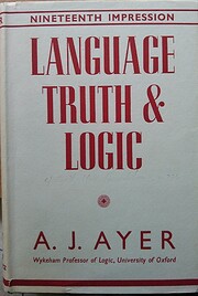 Language, Truth & Logic, 2nd Edition -…