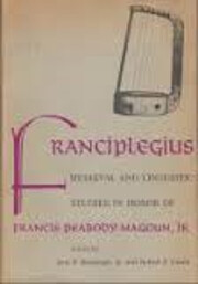 Franciplegius : medieval and linguistic…