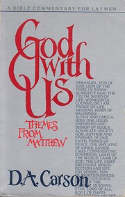 God With Us : Themes From Matthew –…