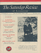 The Saturday Review of Literature, Vol XII.…