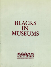 Blacks in Museums av African American…