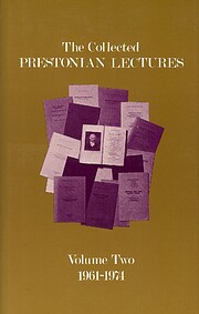 The Collected Prestonian Lectures, Volume…