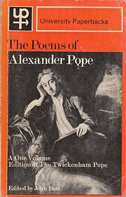 The Poems of Alexander Pope (University…