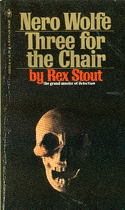 Three for the Chair por Rex Stout