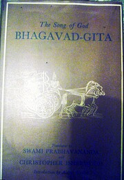 The Song of God Bhagavad-Gita – tekijä:…