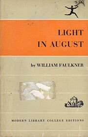 LIGHT In AUGUST. Modern Library #88.…