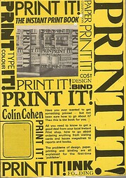 Print it! de Colin Cohen