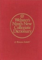 Websters Ninth New Collegiate Dictionary de…