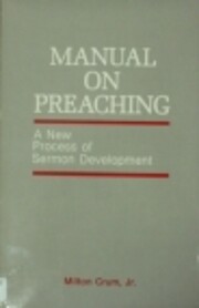 Manual on Preaching av Milton Crum