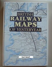 British Railways Maps of Yesterday de Ian…