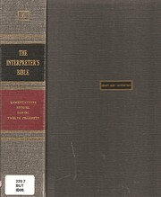 The Interpreter's Bible, Vol. 6:…