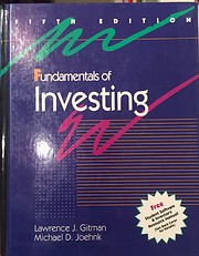 Fundamentals of investing av Lawrence J…