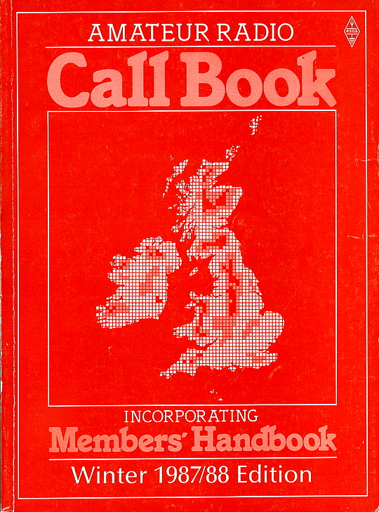 RSGB Amateur Radio Call Book incorporating Members' Handbook Winter