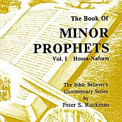 The Book Of Minor Prophets Volume 1 (The Bible Believer's Commentary ...