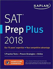 SAT prep plus 2018 av Kaplan Test Prep