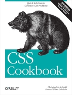 CSS Cookbook by Christopher Schmitt