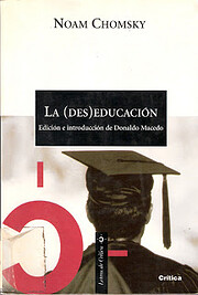 La (des)educación – tekijä: Noam Chomsky