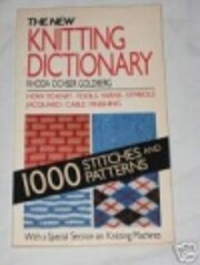The New Knitting Dictionary af Rhoda Ochser…