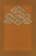 BYU Studies - Volume 20, Number 4 (Summer…