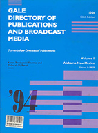 Gale Directory of Publications and Broadcast…