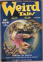 Weird Tales Volume 34 Number 5, November…