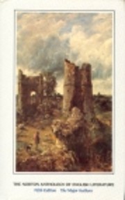 Norton Anthology of English Literature:…