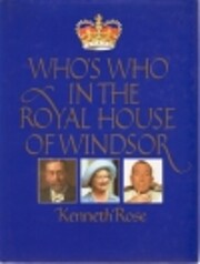 Who's Who in the Royal House of Windsor de…