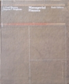 Managerial Finance by J. Fred Weston