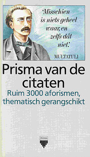 Prisma van de citaten de Cees Van der Zalm