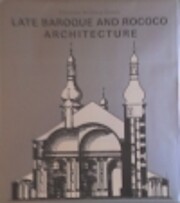 Late Baroque and Rococo Architecture…