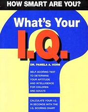 What's your I.Q.?: How smart are you?…