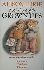 Not in Front of the Grown-Ups de Alison…