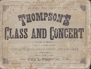 Thompson's Class and Concert de Will L.…
