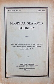 Florida seafood cookery : tasty and…