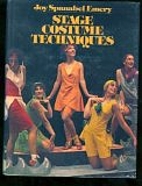 Stage Costume Techniques by Joy Spanabel…