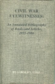 Civil War Eyewitness: An Annotated…