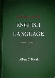 A History of the English Language de Albert…