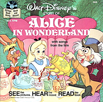 Alice in Wonderland (Disneyland Record and Book #306) by Walt Disney ...