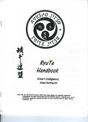 RyuTe handbook de Robert Collingwood