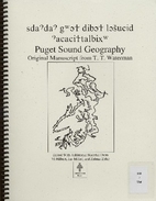 Puget Sound geography by T. T. Waterman