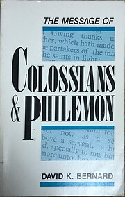 The Message of Colossians & Philemon de…