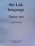 Lak language, a quick reference by Wolfgang…